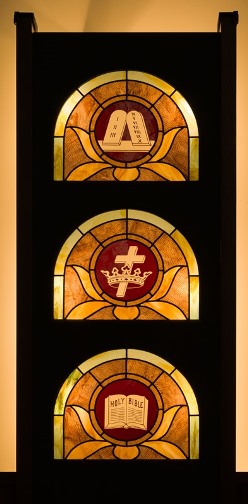 Stained Glass Window Trinity History