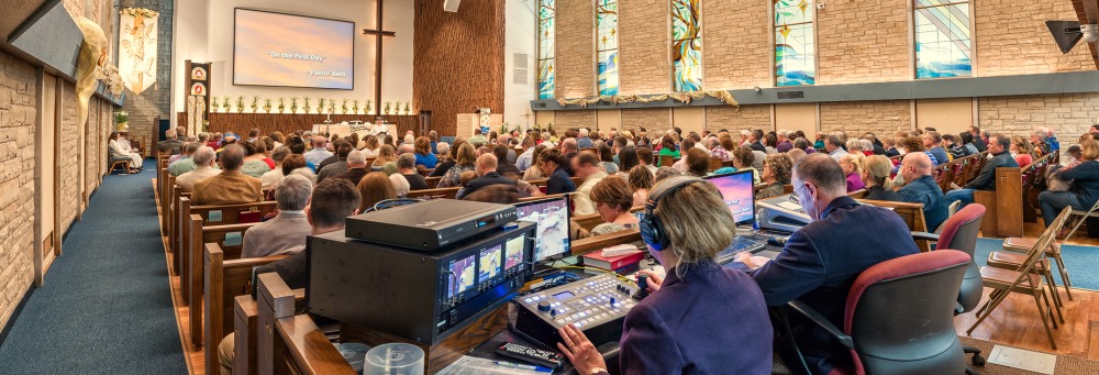 Trinity Lutheran Church - Sound Booth